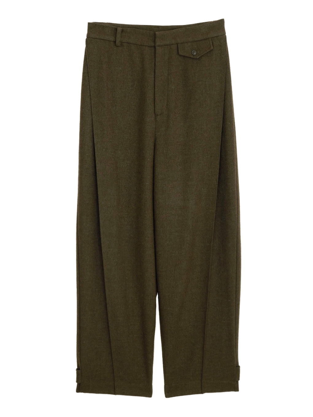 FORM WOOL STRAIGHT PANTS