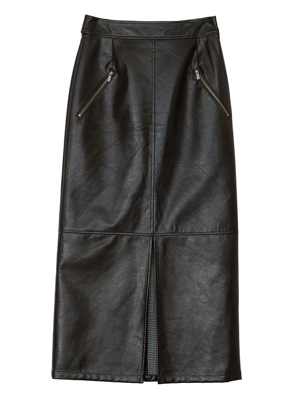 2WAY CRASH FAKE LEATHER SKIRT