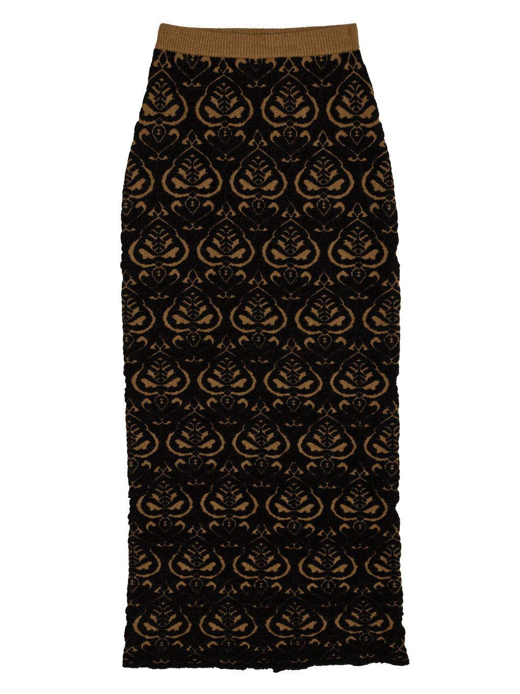 DAMASK REVERSIBLE KNIT SKIRT