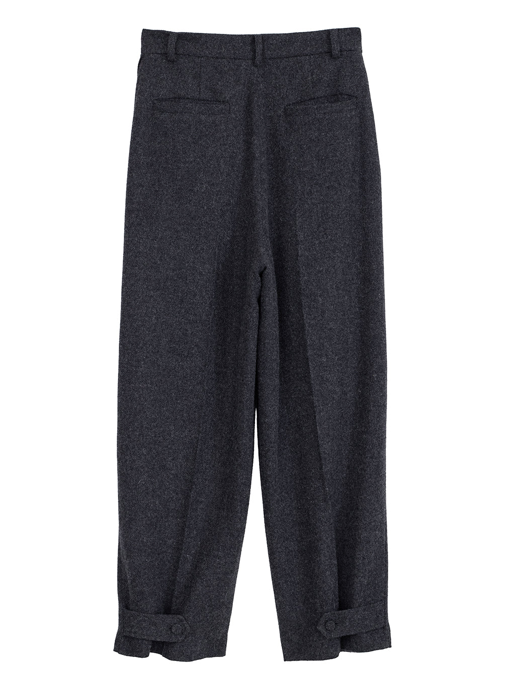 FORM WOOL STRAIGHT PANTS