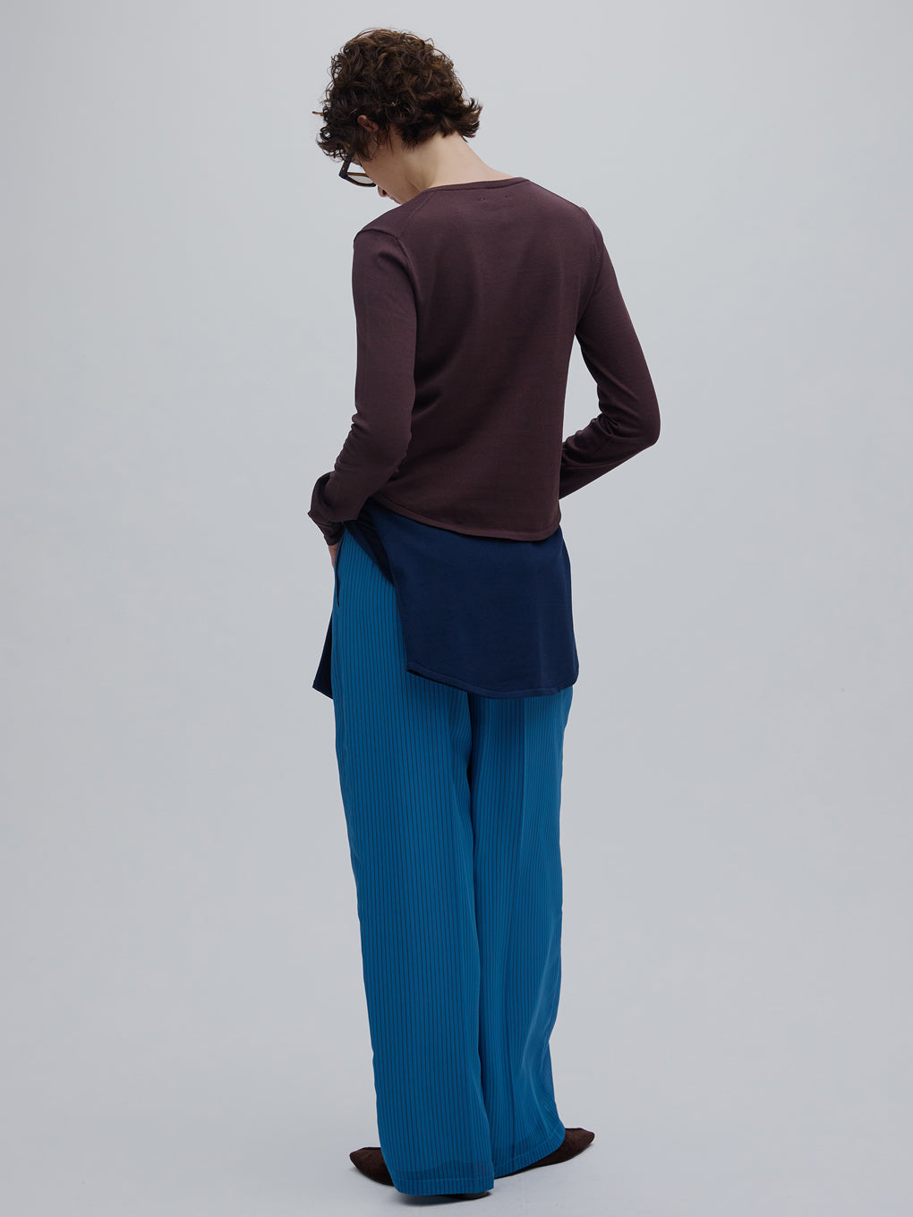 LOW BASIC COMPACT KNIT CARDIGAN