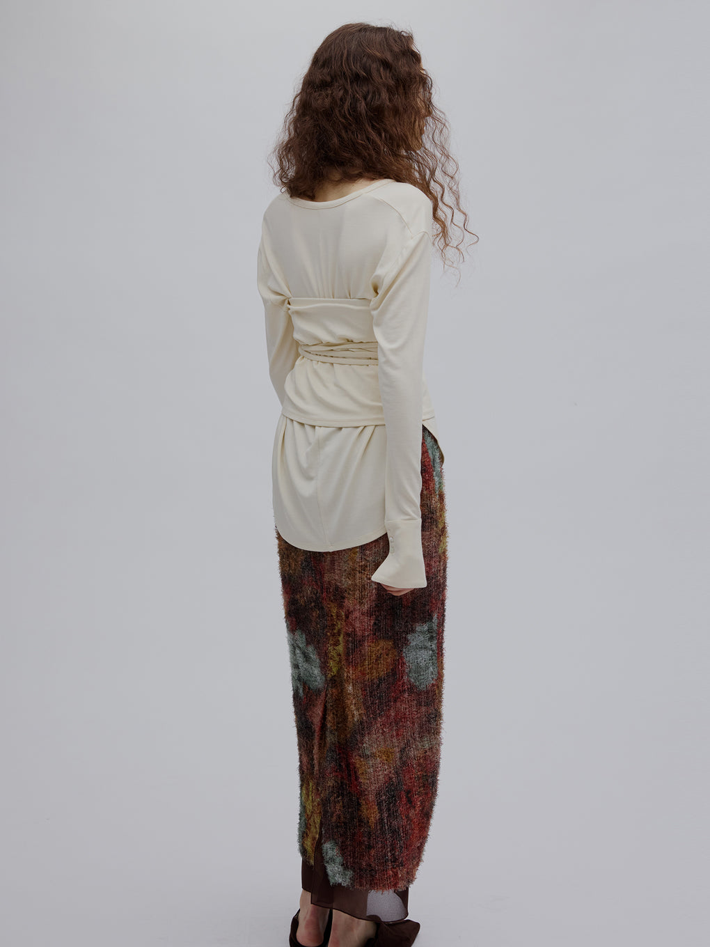 RELAX CUT TOP WITH 2WAY BARE TOP