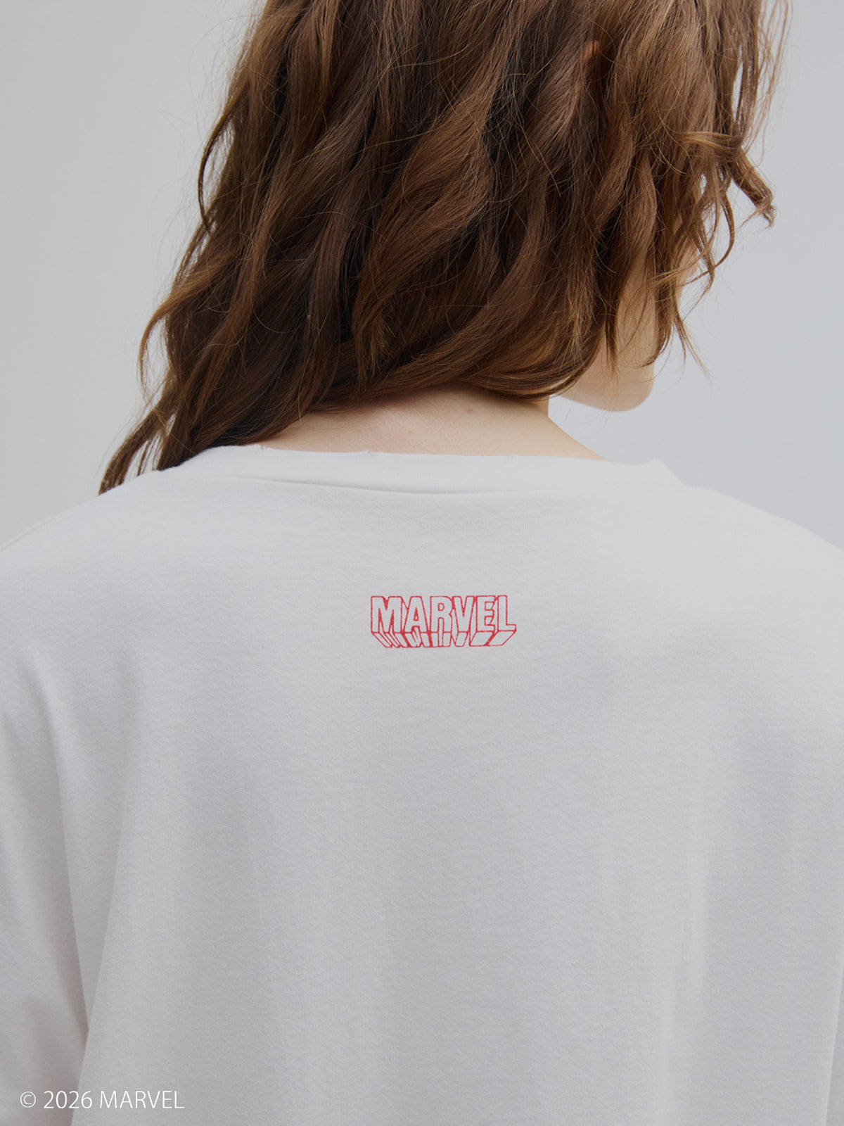 MARVEL COMIC OVER L/S TOP