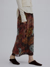 WOVEN PATTERN FLOWER SKIRT