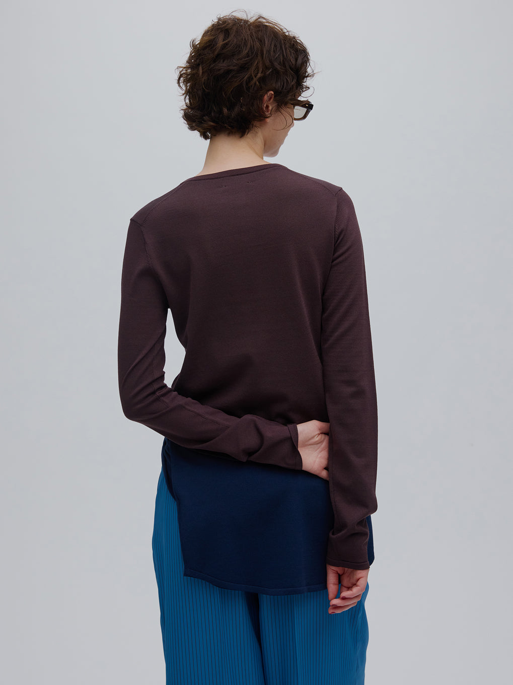 LOW BASIC COMPACT KNIT CARDIGAN