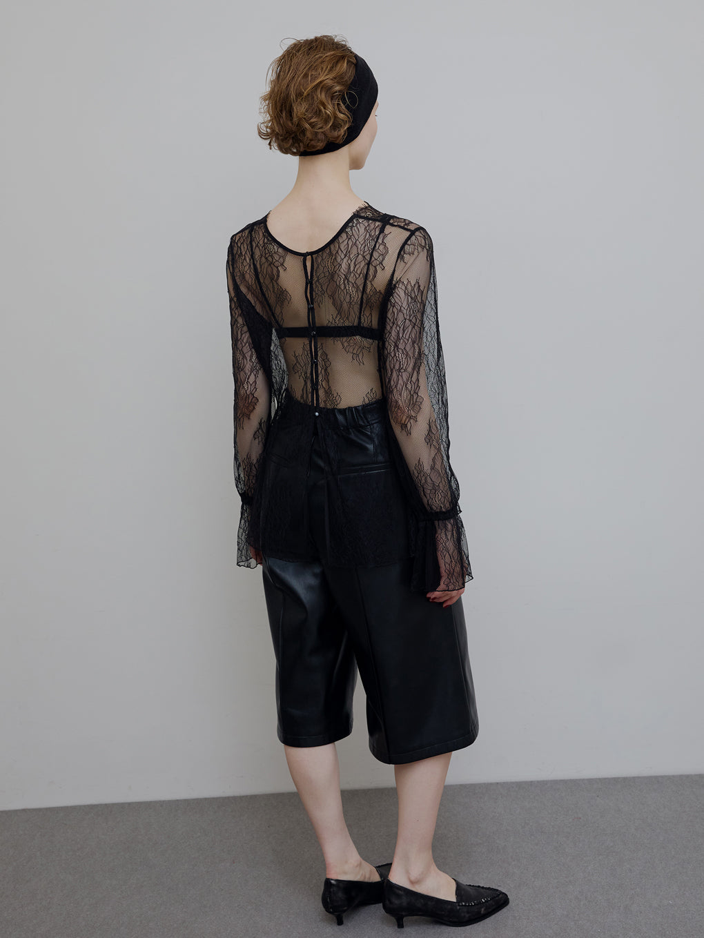 SEE THROUGH LACE TOP