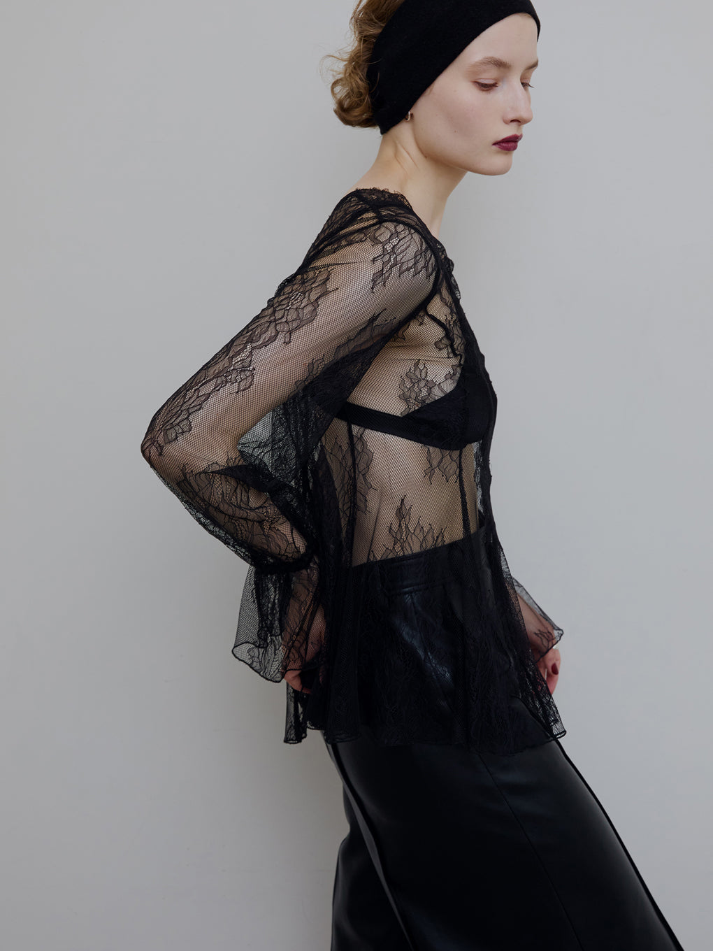 SEE THROUGH LACE TOP