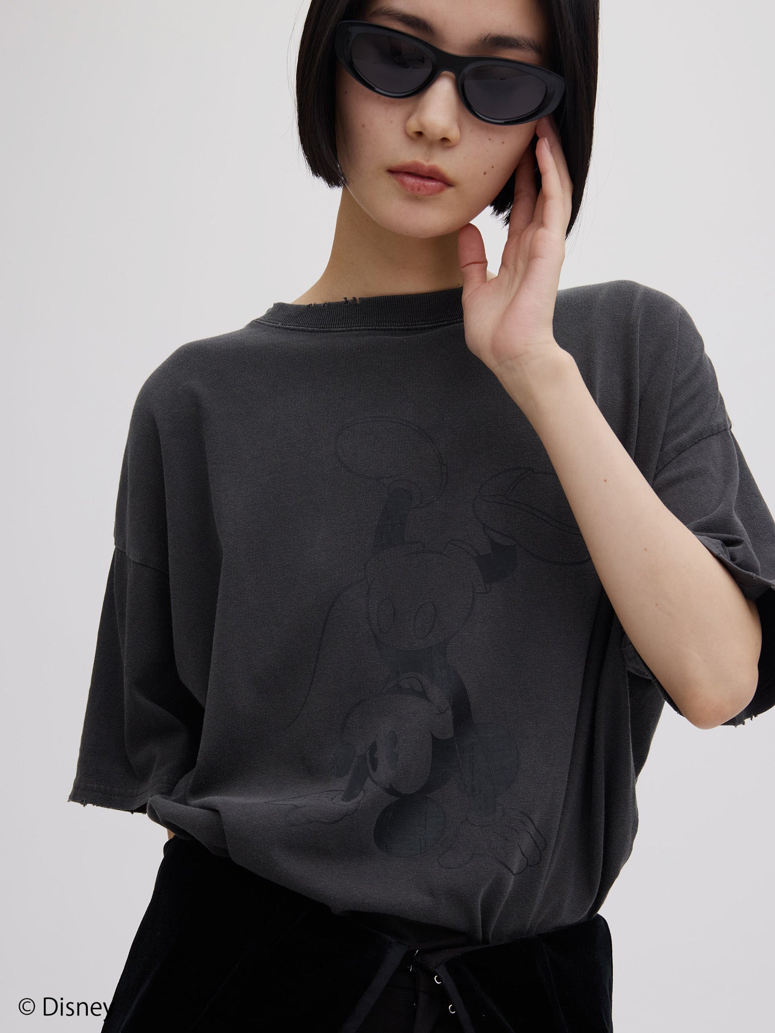 MICKEY AND MINNIE DESIGN BIG TEE