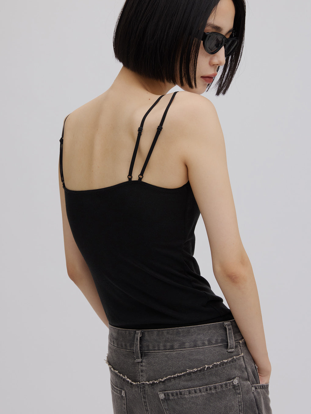 Mizuno×Ameri SHEER DOCKING CAMISOLE TOPS