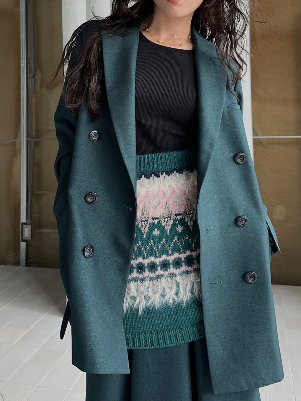 UND LADY NORDIC KNIT SKIRT