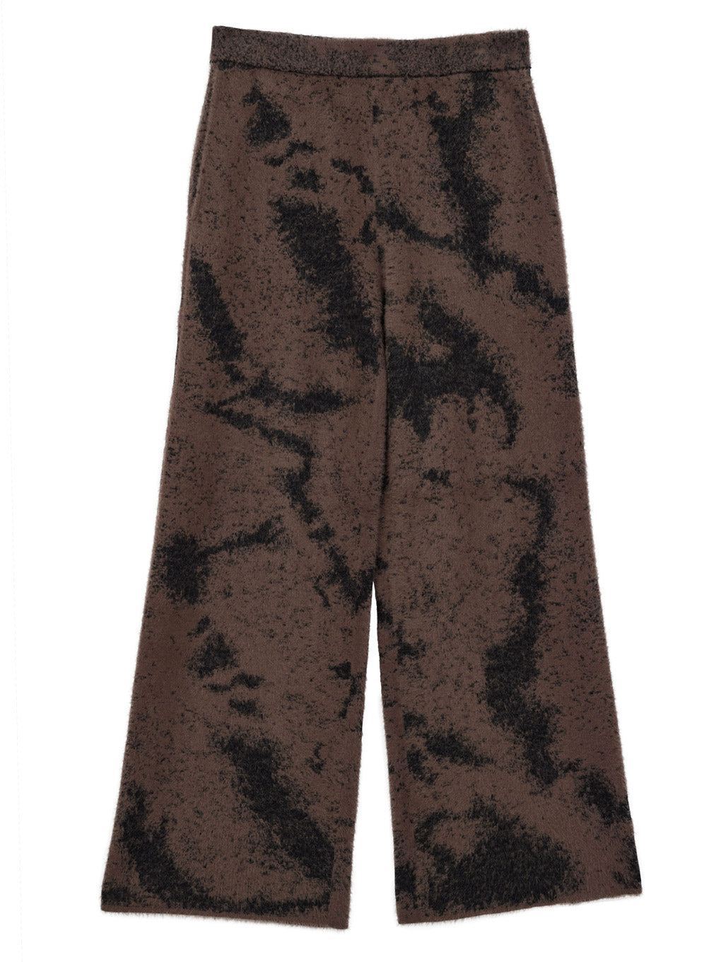 MIX ANIMAL KNIT PANTS