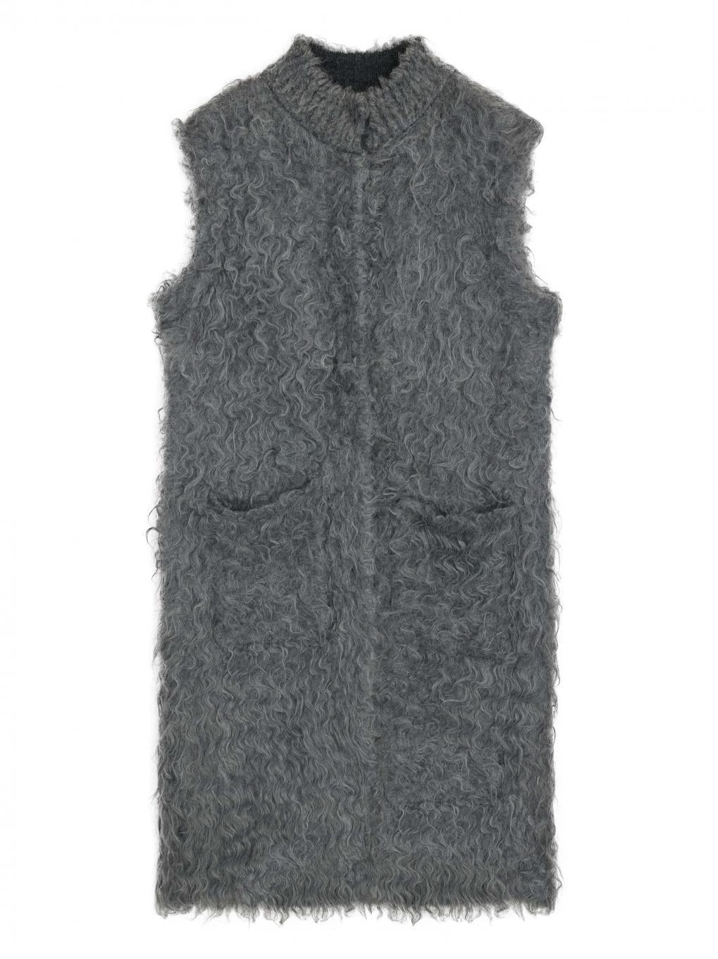 SUPER BRUSHED LONG VEST