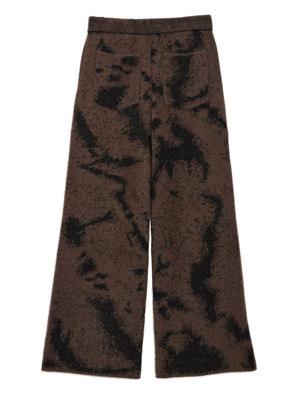 MIX ANIMAL KNIT PANTS