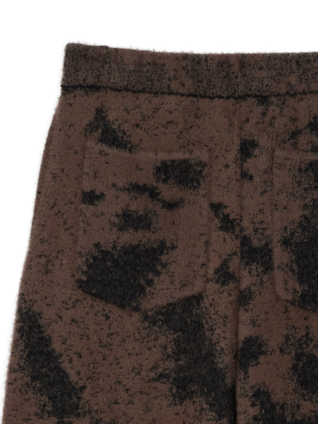 MIX ANIMAL KNIT PANTS