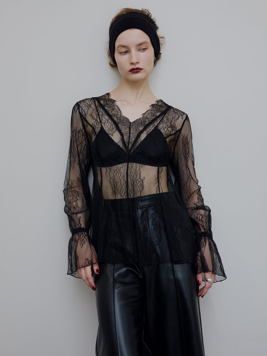SEE THROUGH LACE TOP
