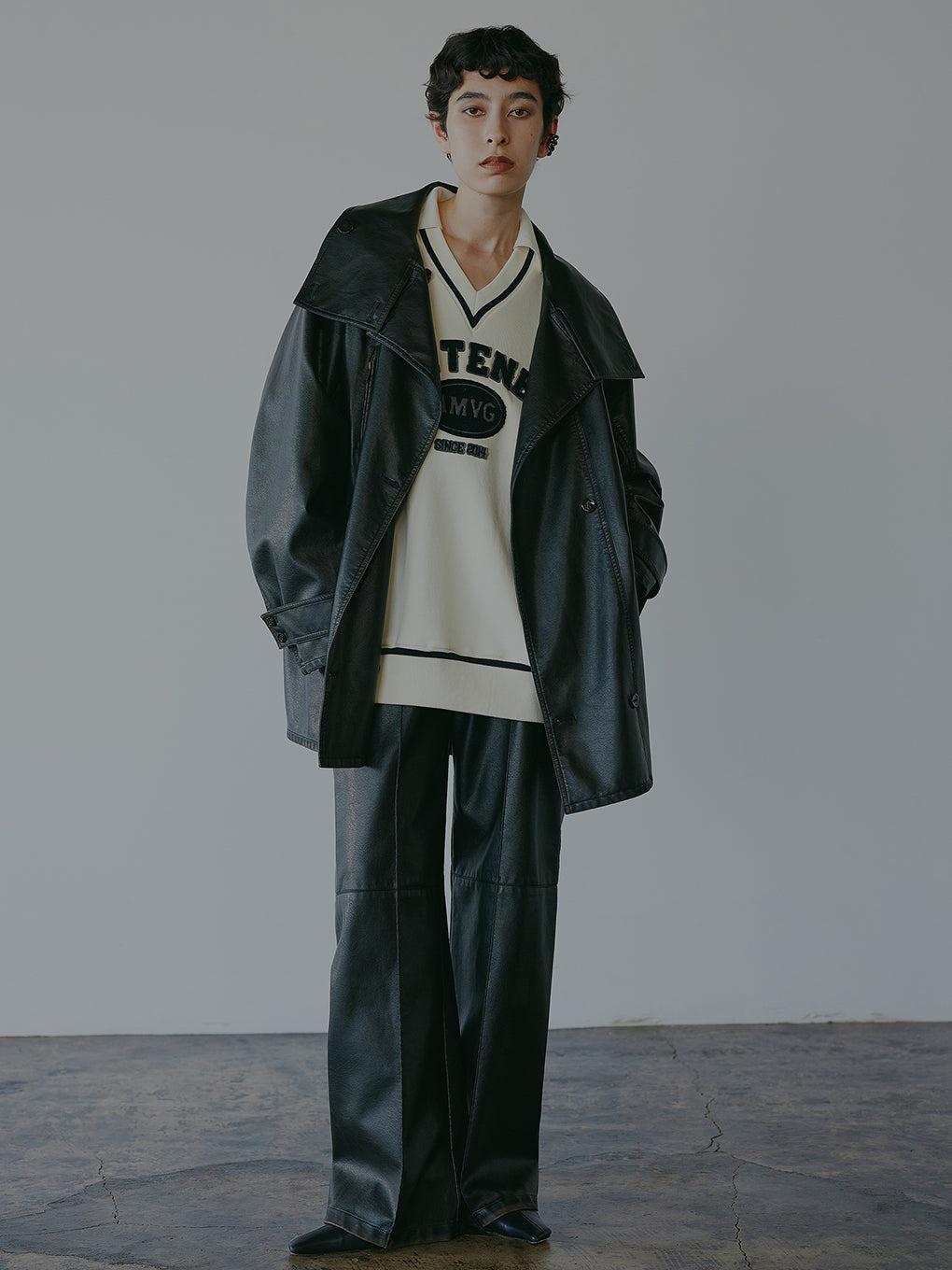 Ameri Vintage 24AW NEW LOGO SWEAT TOP