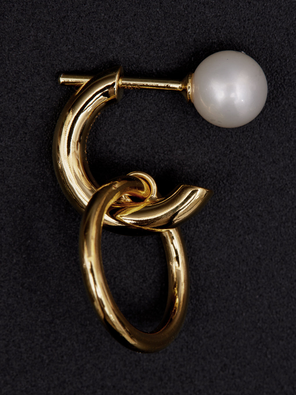 MARIA BLACK Elvira Pearl Earring Gold HP