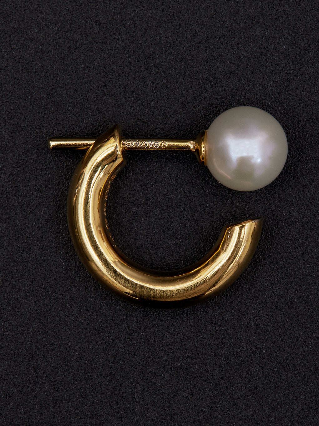 MARIA BLACK Frida Pearl Earring Gold HP