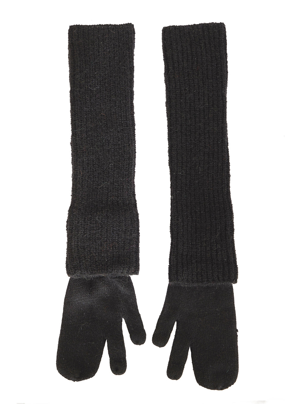 MOHAIR ARM WARMER SET GLOVES