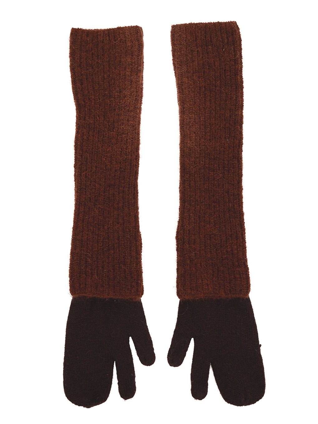 MOHAIR ARM WARMER SET GLOVES