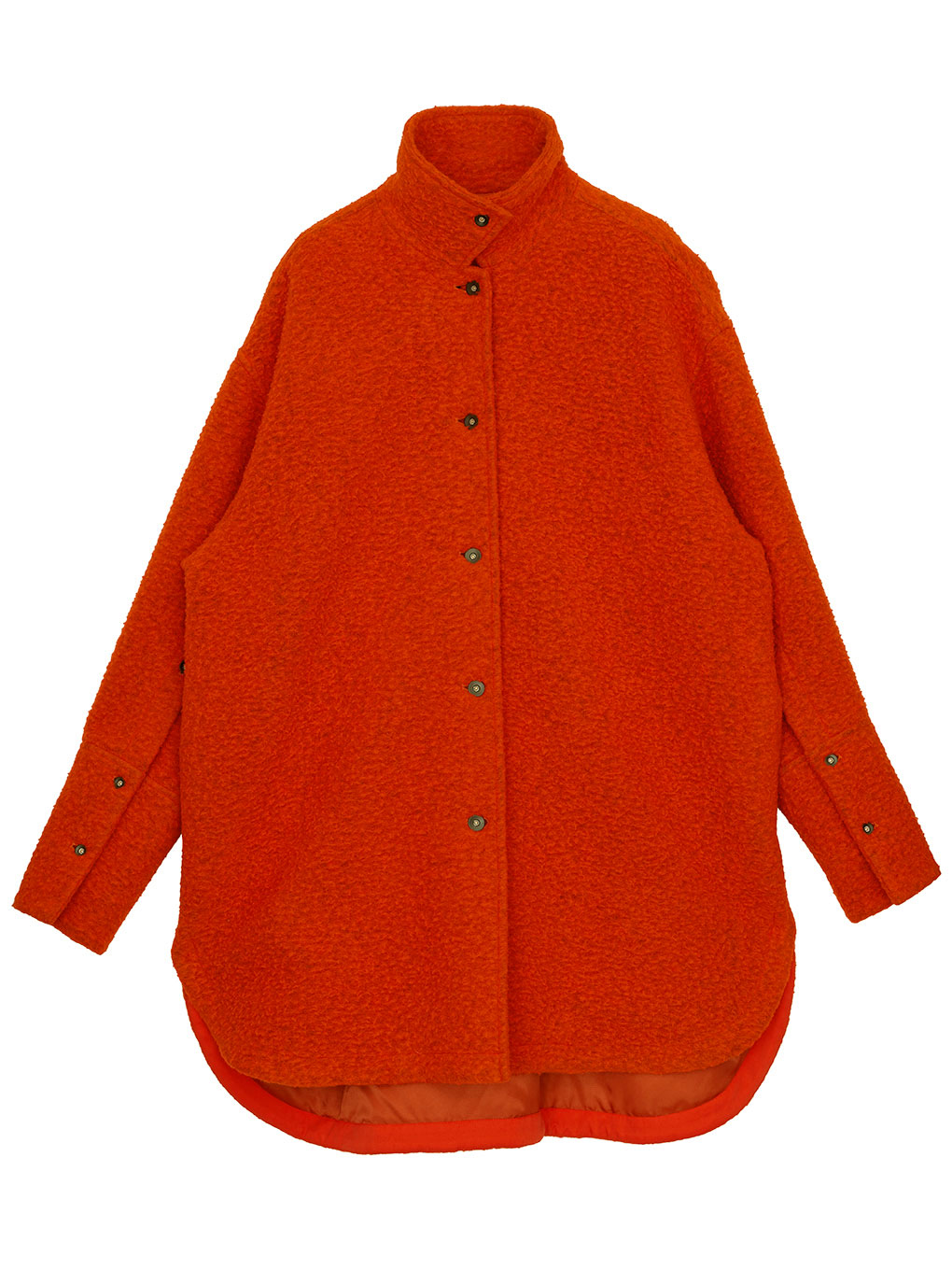 NAPPING WOOL SHIRT JACKET