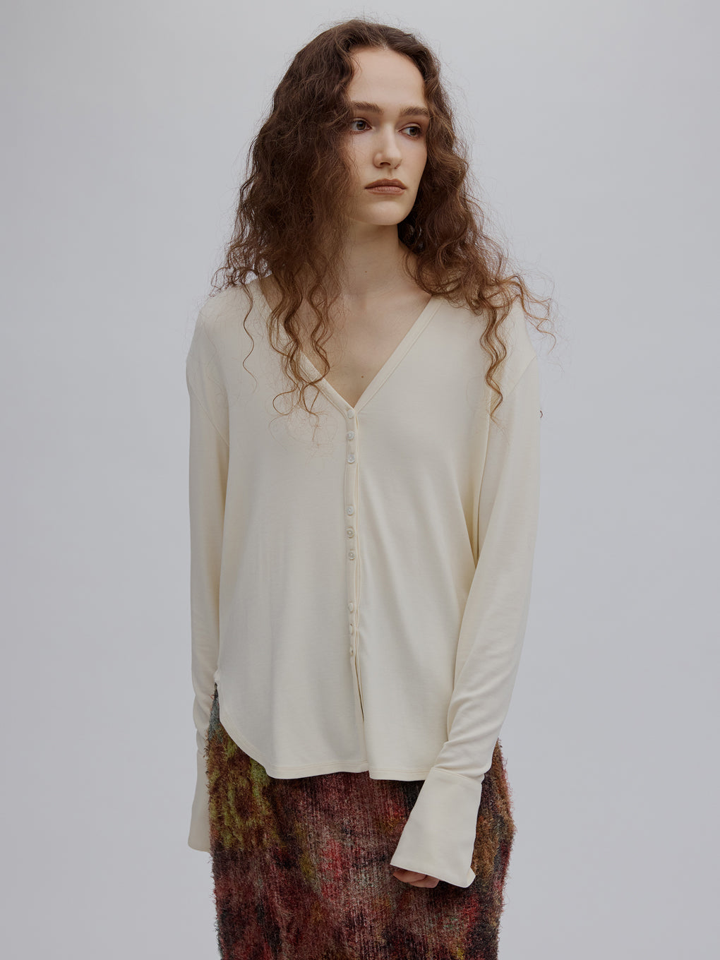 RELAX CUT TOP WITH 2WAY BARE TOP