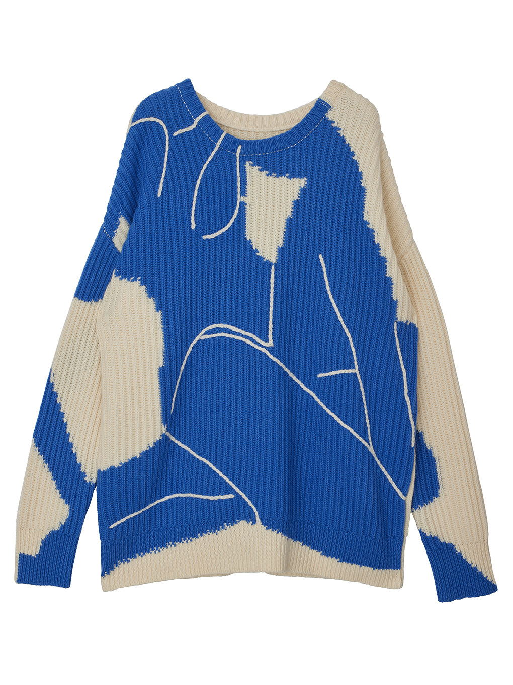 ABSTRUCT WOMAN PAINT KNIT