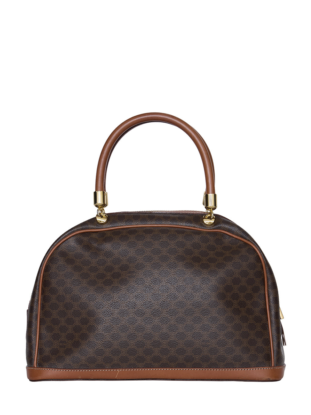 CELINEマカダム柄ミニボストンバッグ