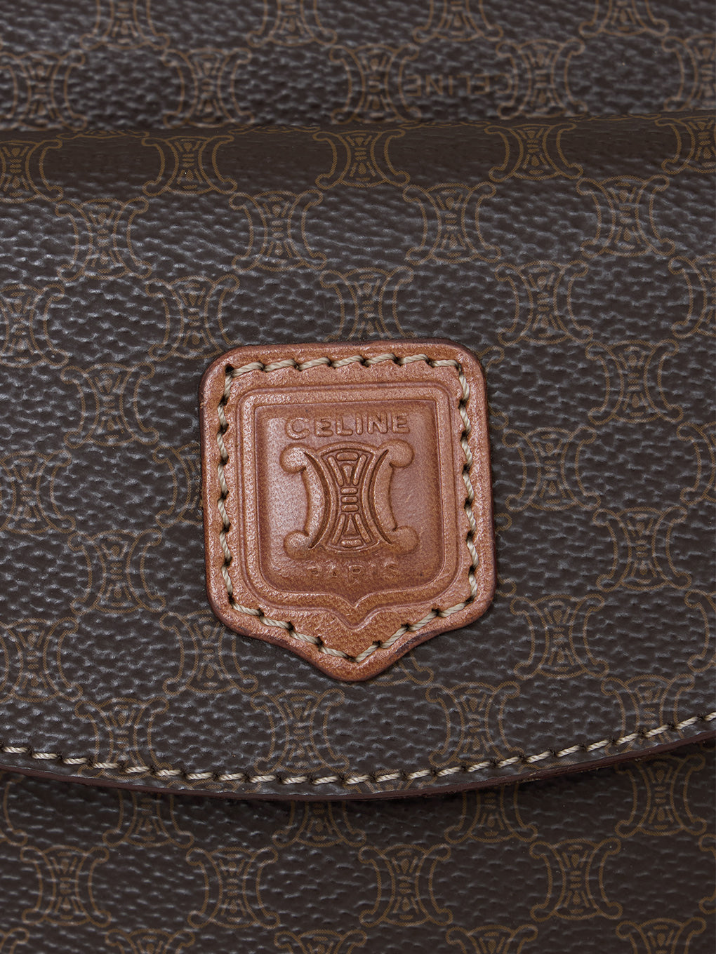 CELINEマカダム柄ミニボストンバッグ
