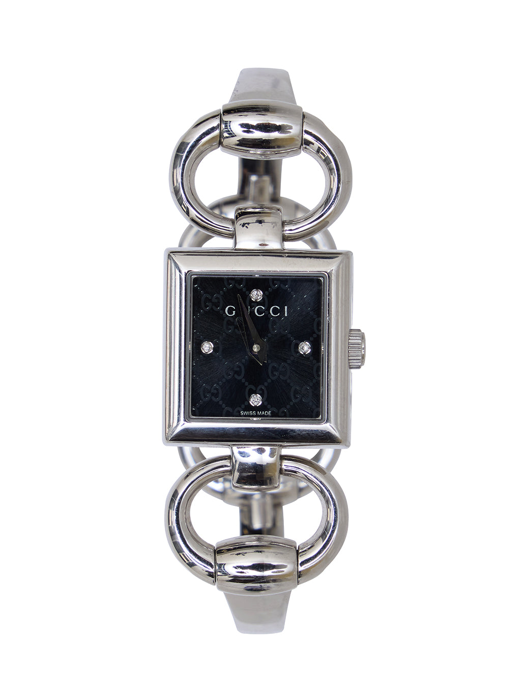 GUCCI スクエアフレームウォッチ