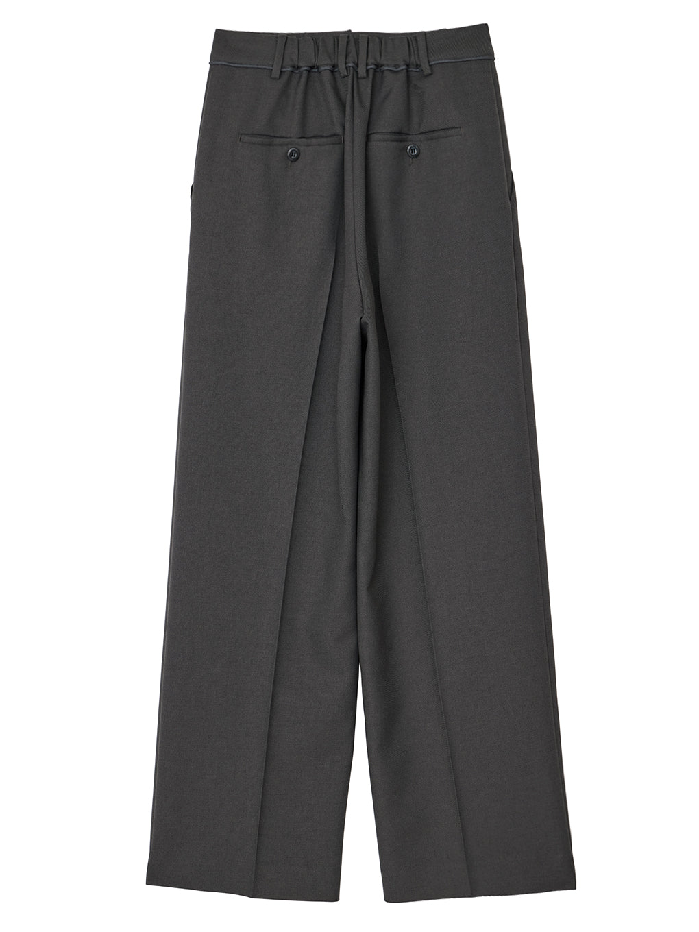 UND CORD DETAIL STRAIGHT PANTS