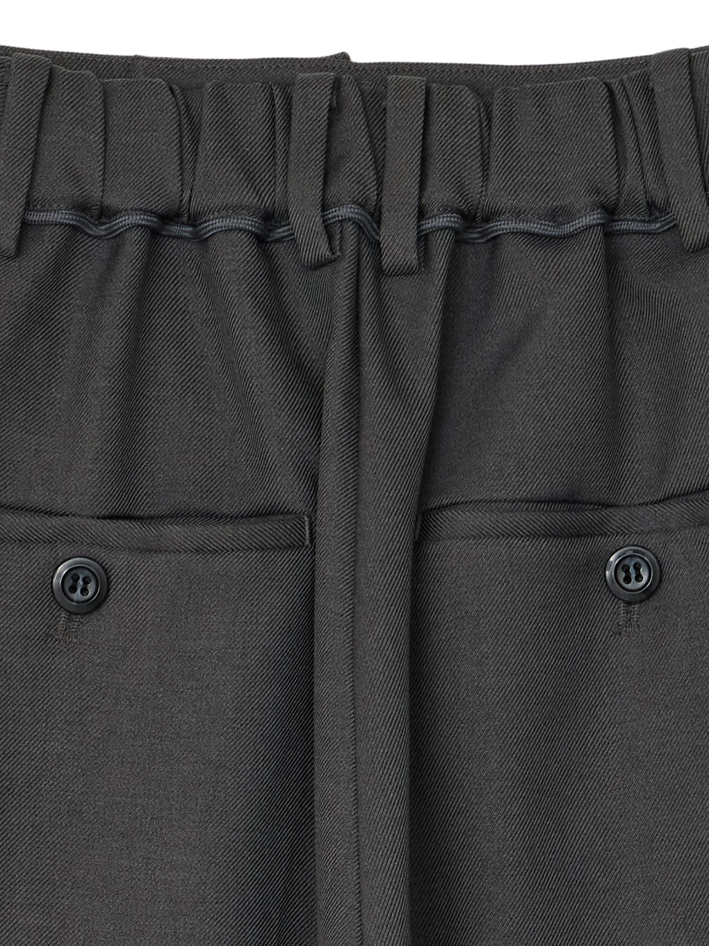 UND CORD DETAIL STRAIGHT PANTS