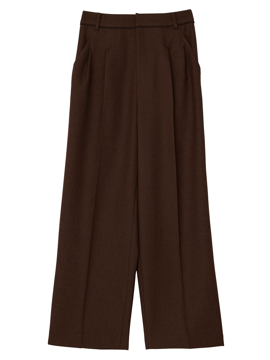 UND CORD DETAIL STRAIGHT PANTS