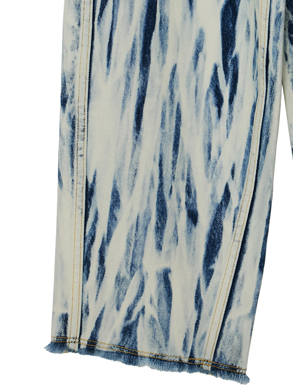 HAND BLEACH LOOSE DENIM