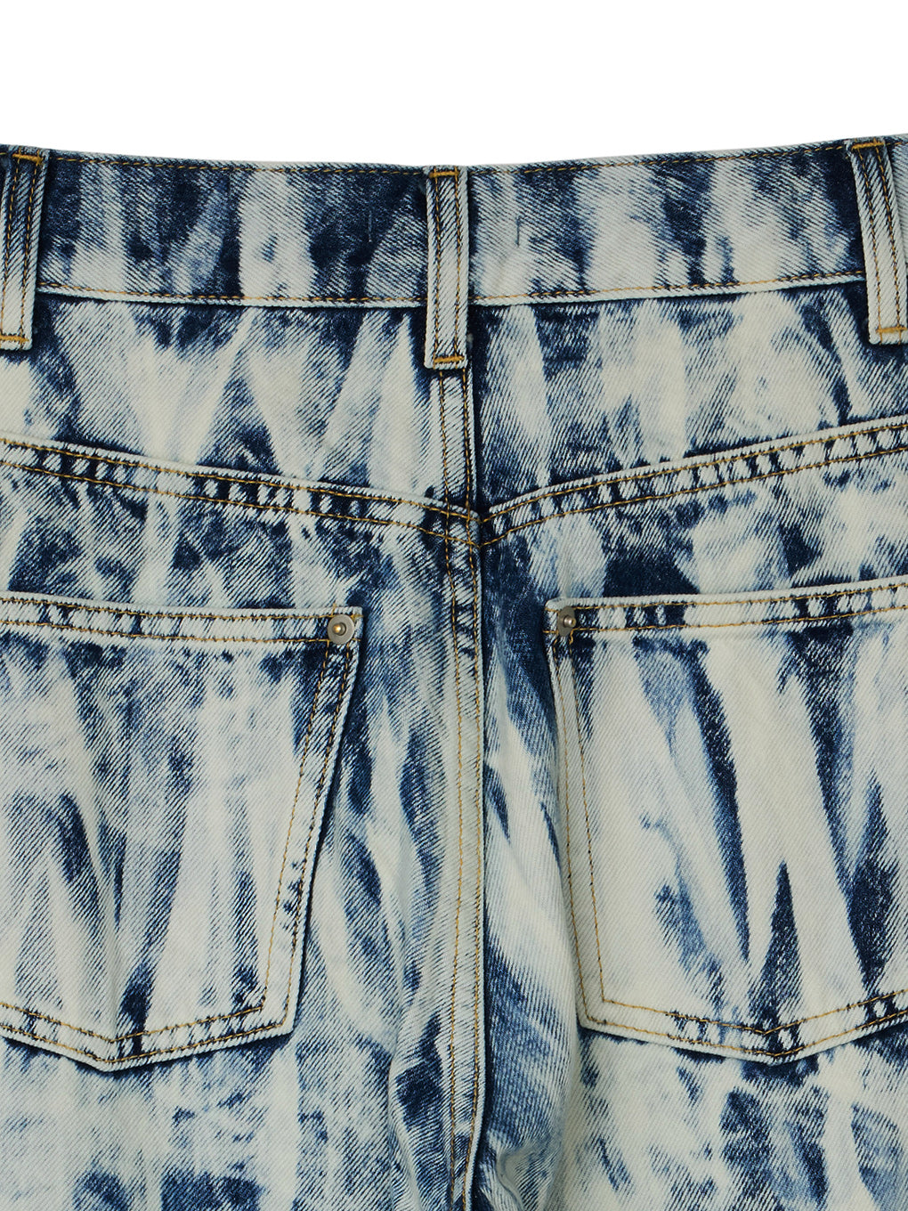 HAND BLEACH LOOSE DENIM