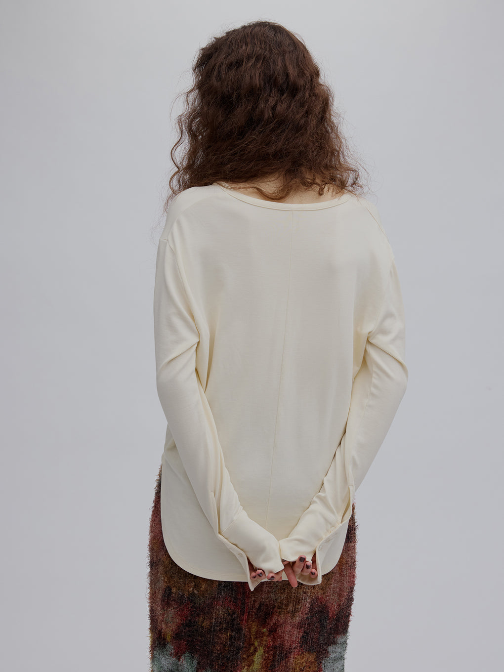 RELAX CUT TOP WITH 2WAY BARE TOP