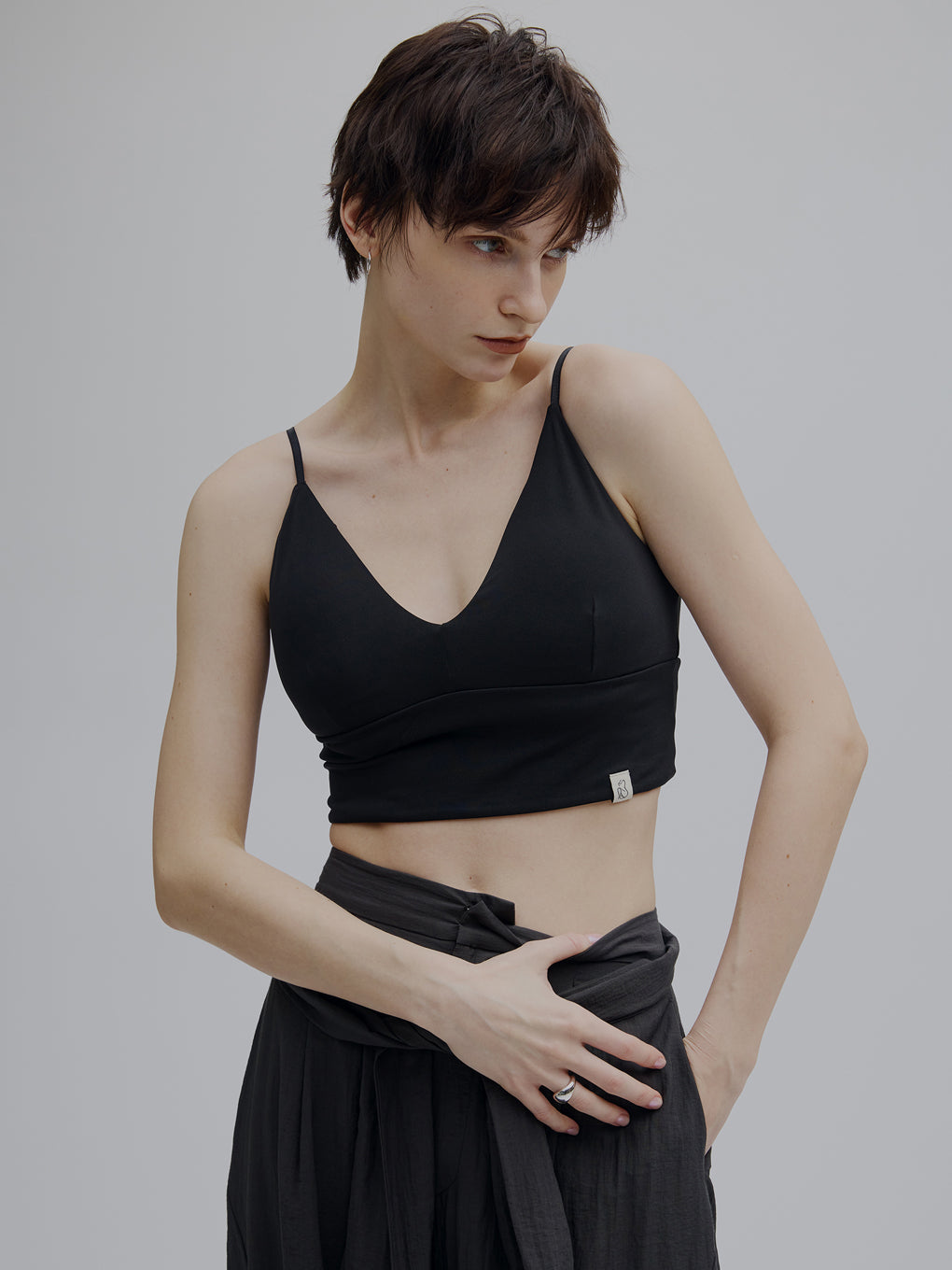 Mizuno × Ameri CROPPED CAMISOLE TOPS