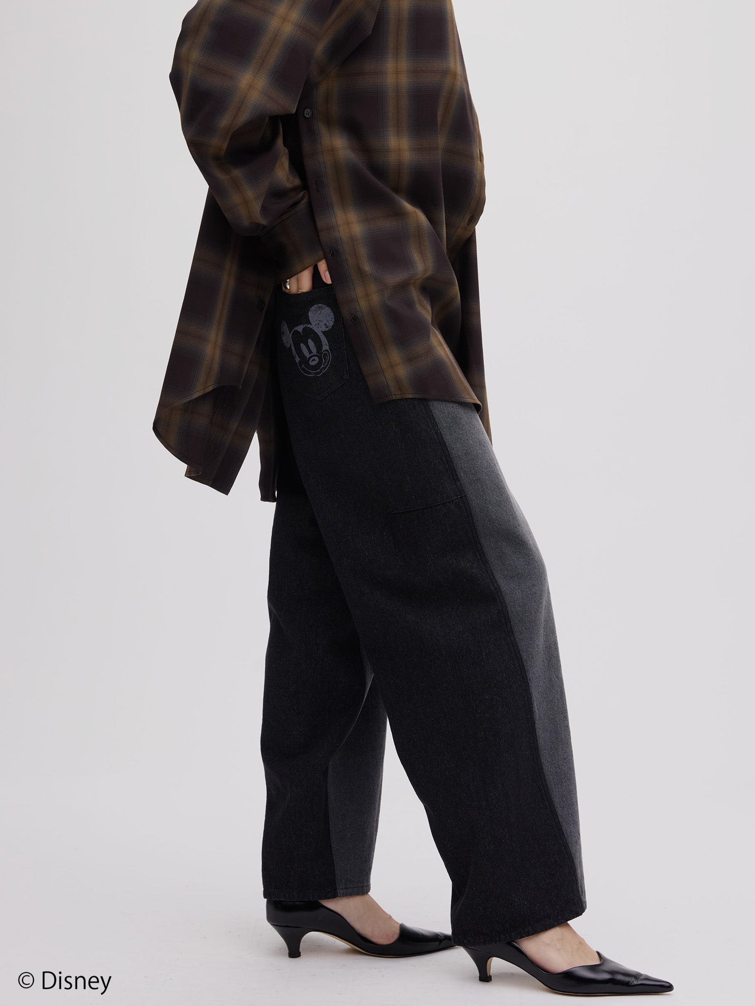 MICKEY DESIGN DENIM PANTS