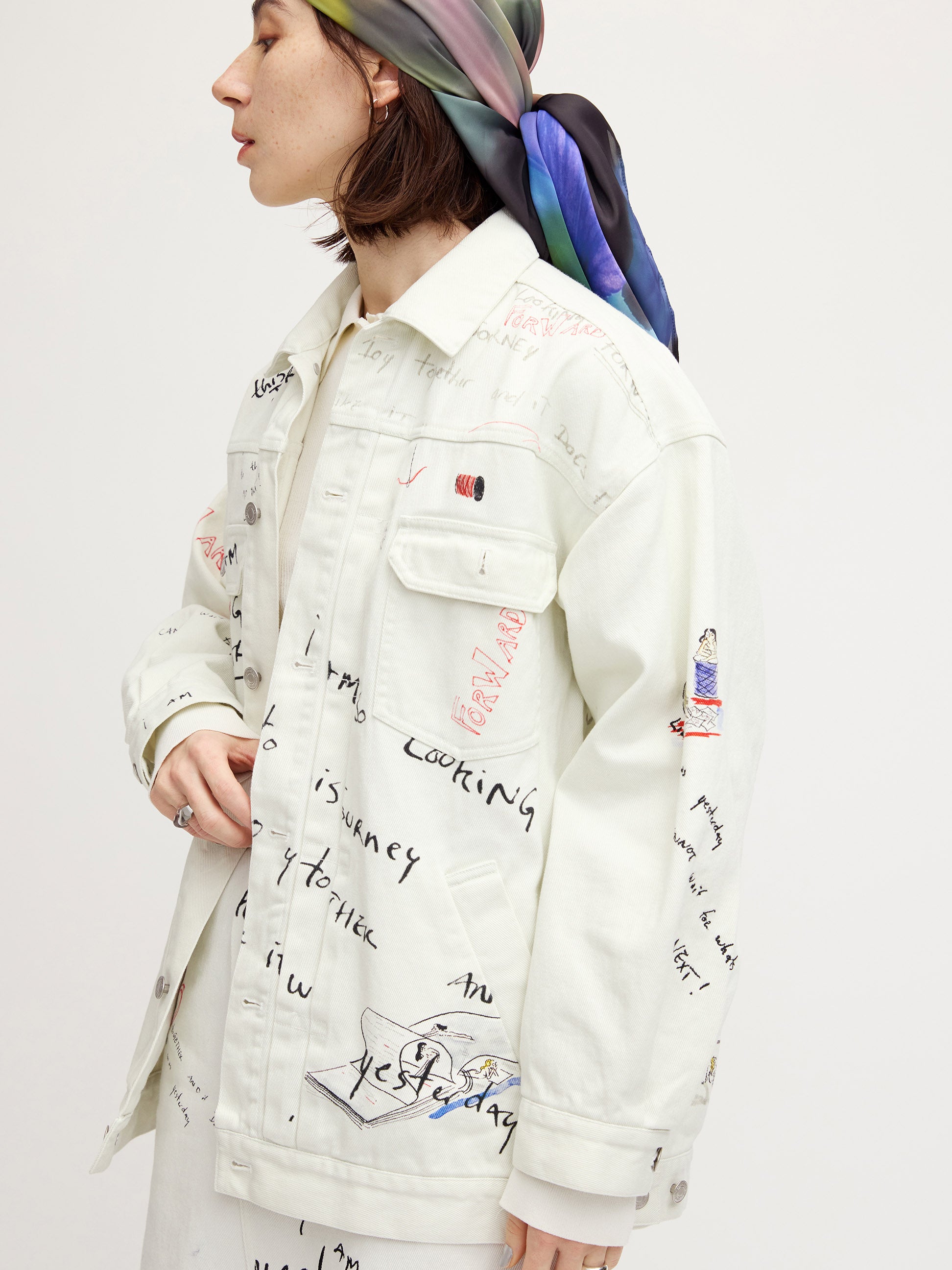 Gabrielle×AMERI 10TH HISTORY JACKET