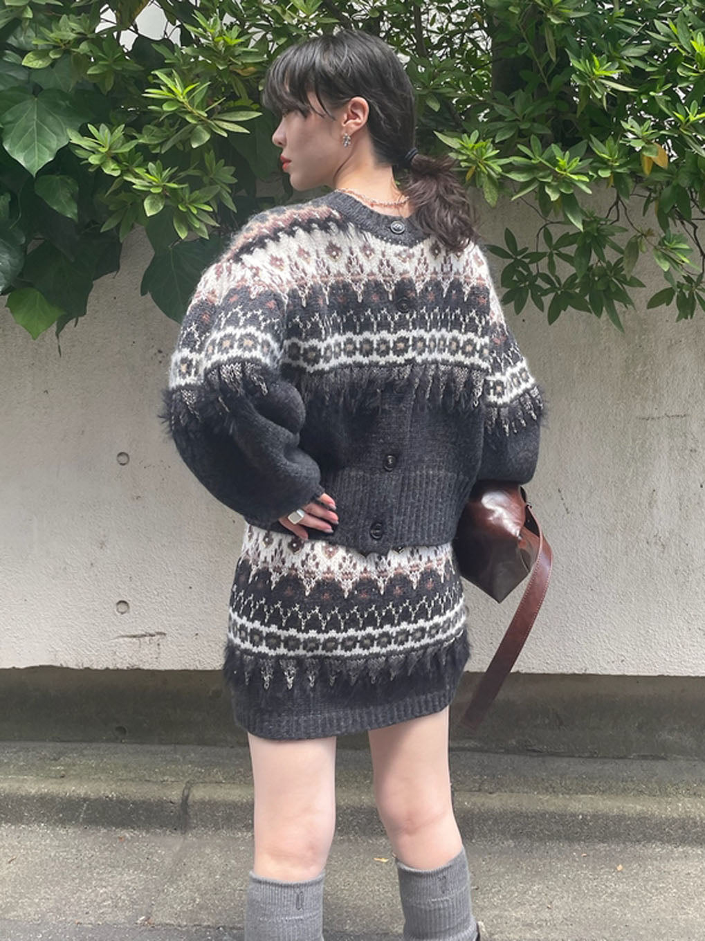 UND LADY NORDIC KNIT SKIRT
