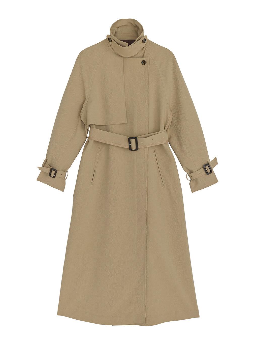 REVERSIBLE PARIS LETTER TRENCH COAT