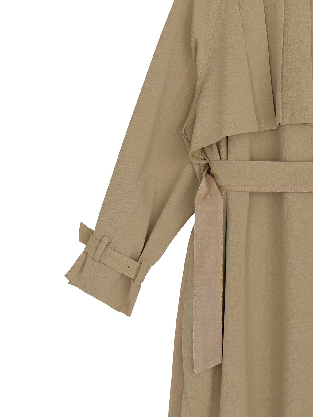 REVERSIBLE PARIS LETTER TRENCH COAT