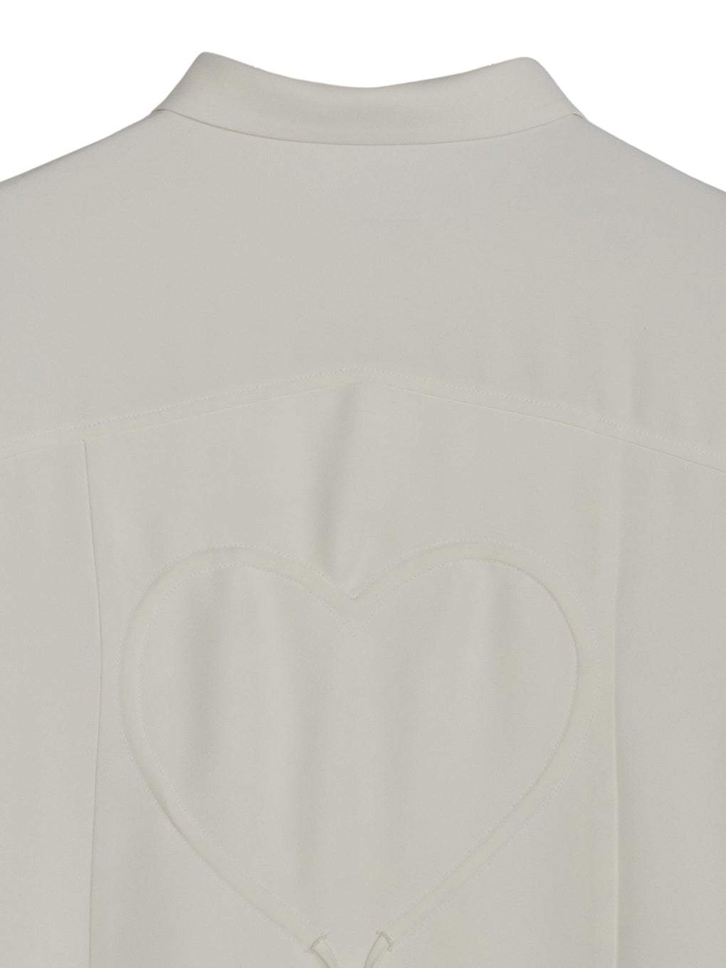 BACK HEART DESIGN OVER BLOUSE