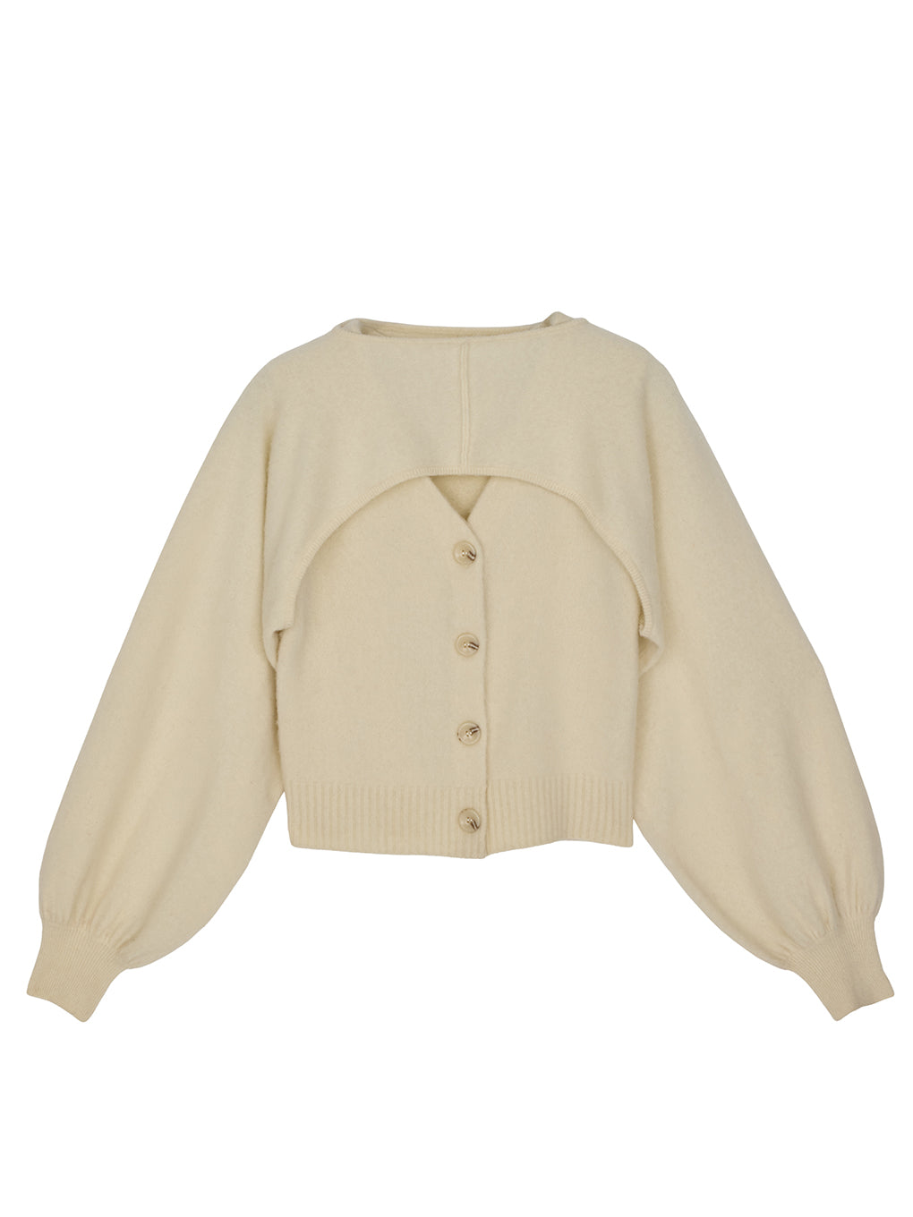 3WAY MINK TOUCH KNIT TOP