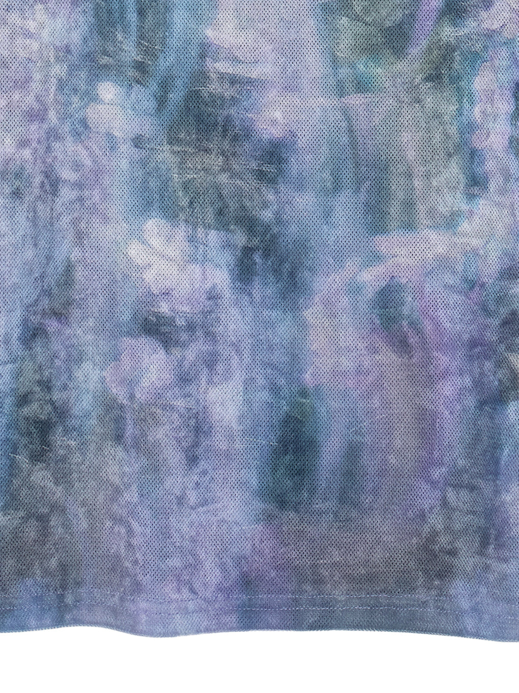 UND LANDSCAPE PRINT WAIST SLIT SKIRT