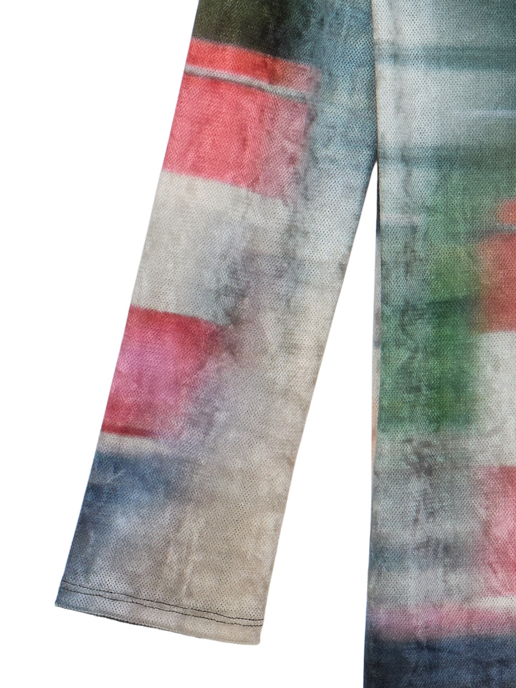 UND LANDSCAPE PRINT LONG TOP