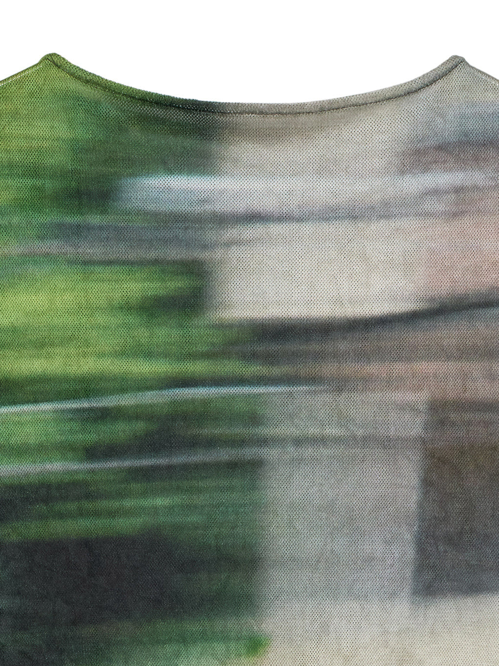 UND LANDSCAPE PRINT LONG TOP