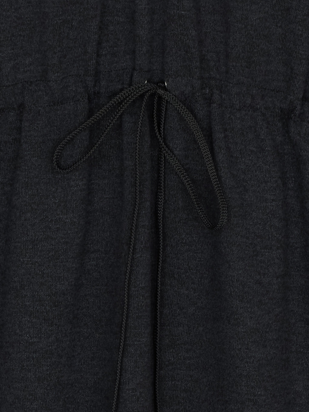 RELAX DRAWSTRING SWEAT DRESS