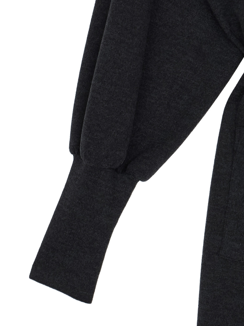 RELAX DRAWSTRING SWEAT DRESS