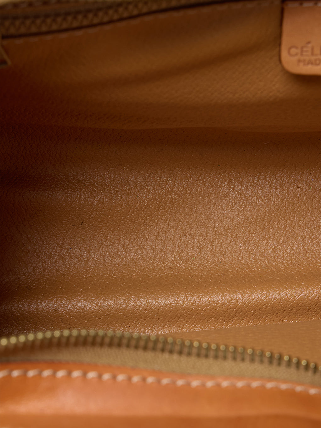 CELINE マカダム柄ショルダーバッグ